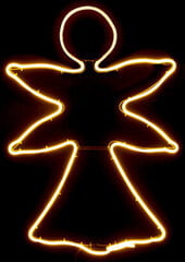 Новогоднее украшение Свет Ангел Жёлтый (52 x 1,5 x 72 cm) цена и информация | Рождественское украшение CA1031, 10 см | pigu.lt