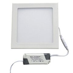 LEDlife LED panelė, 12W (šiltai balta) kaina ir informacija | Įmontuojami šviestuvai, LED panelės | pigu.lt