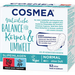 Вставки для трусиков Cosmea, упаковка 52 шт цена и информация | Тампоны, гигиенические прокладки для критических дней, ежедневные прокладки | pigu.lt