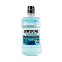 Burnos skalavimo skystis Listerine Freshness Light Flavor, 500ml kaina ir informacija | Dantų šepetėliai, pastos | pigu.lt