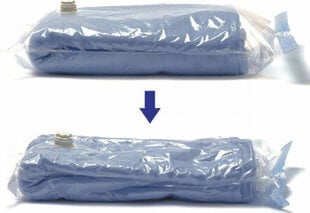 Mondex vaakuminis maišas drabužiams, 70 x 115 cm kaina ir informacija | Pakabos, maišai drabužiams | pigu.lt