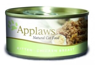 Applaws kitten - chicken breast konservai 70g kačiukams 1001ne-a kaina ir informacija | Applaws Katėms | pigu.lt