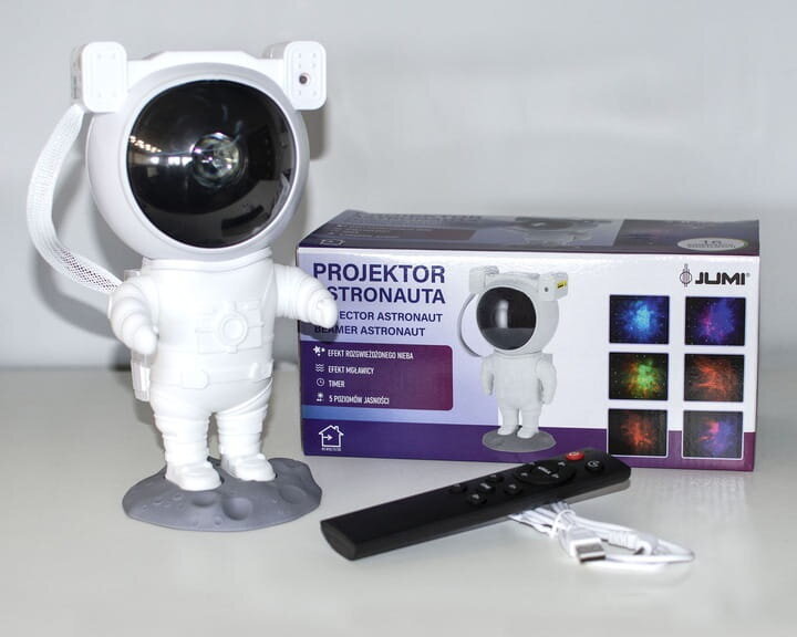 LED projektorius- Astronautas kaina ir informacija | Dekoracijos šventėms | pigu.lt