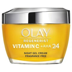 Naktinis veido kremas su vitaminu C Olay Regenerist, 50 ml kaina ir informacija | Veido kremai | pigu.lt