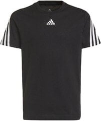 Футболка Adidas B Fi 3s Tee Black HM2094 HM2094/140 цена и информация | Рубашки для мальчиков | pigu.lt