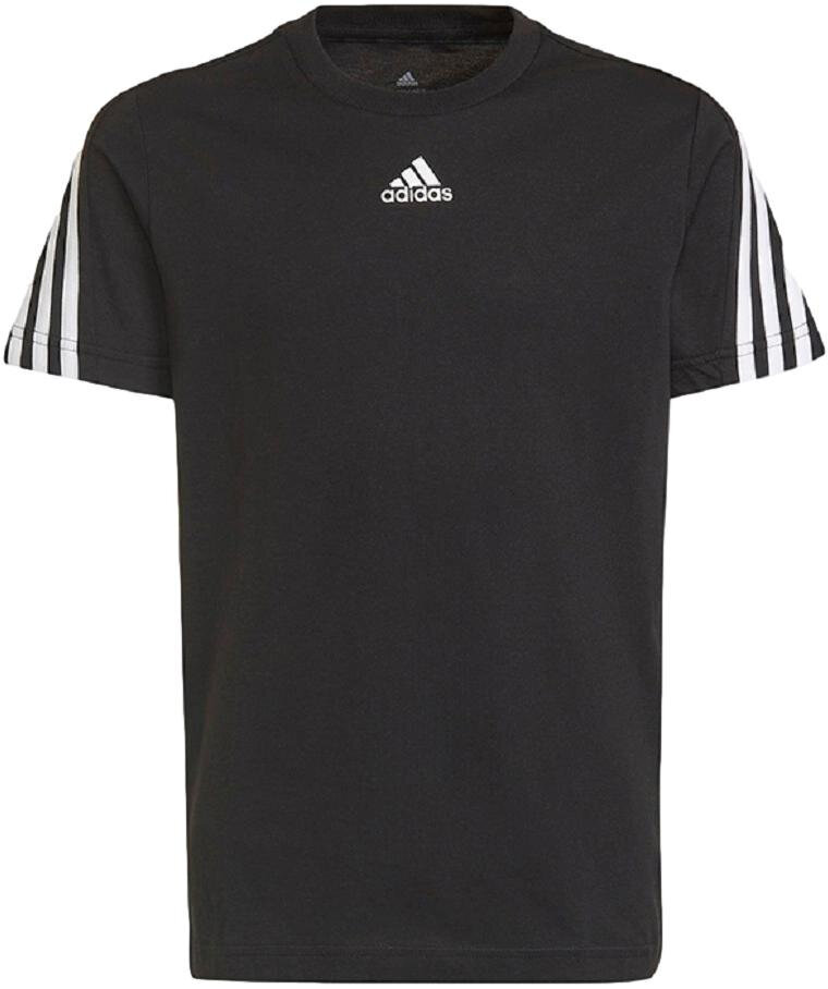 Marškinėliai berniukams Adidas, juodi цена и информация | Marškinėliai berniukams | pigu.lt