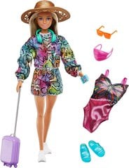 Lėlė Barbie Holiday su priedais kaina ir informacija | Žaislai mergaitėms | pigu.lt