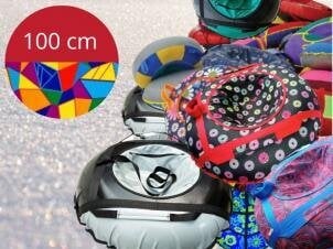 Надувные санки-ватрушка Mosaic, 100 см, IT.D100.6 цена и информация | Санки | pigu.lt