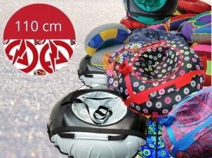 Надувные санки-ватрушка Hockey, 100 см, IT.D100.7 цена и информация | Санки | pigu.lt