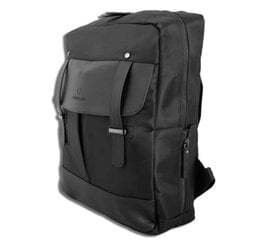 Kuprinė nešiojamam kompiuteriui, juoda цена и информация | Рюкзаки, сумки, чехлы для компьютеров | pigu.lt