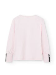 Marškinėliai mergaitėms Boboli, rožiniai kaina ir informacija | Marškinėliai mergaitėms | pigu.lt