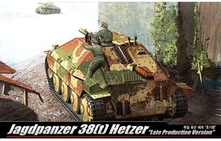 Klijuojamas modelis Academy 13230 Jagdpanzer 38(t) HETZER LATE VERSION 1/35 kaina ir informacija | Klijuojami modeliai | pigu.lt