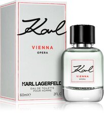 Туалетная вода Karl Lagerfeld Vienna Opera EDT для мужчин 60 мл цена и информация | Мужские духи | pigu.lt