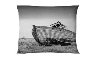 Dekoratyvinis pagalvės užvalkaliukas Boat, 45x45 cm kaina ir informacija | Dekoratyvinės pagalvėlės ir užvalkalai | pigu.lt