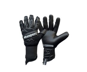 Перчатки вратарские 4keepers Equip Panter NC, 10,5, черный цвет цена и информация | Перчатки вратаря | pigu.lt