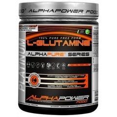 Alphapower Food: 100% Pure L-Glutamine, 1 kg kaina ir informacija | Glutaminas | pigu.lt