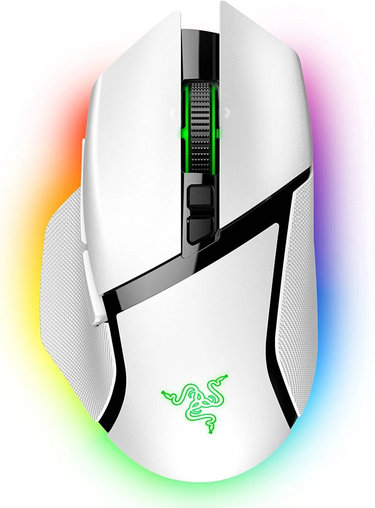 Razer Basilisk V3 Pro White цена и информация | Pelės | pigu.lt