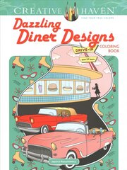 Creative Haven Dazzling Diner Designs цена и информация | Книги о питании и здоровом образе жизни | pigu.lt