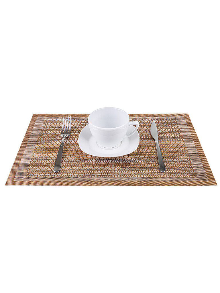 Stalo kilimėlis 30x45 cm, rudas цена и информация | Staltiesės, servetėlės | pigu.lt