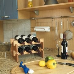 Подставка под бутылки Astigarraga Merlot Натуральный Сосна (39 x 29 x 25 cm) цена и информация | Кухонная утварь | pigu.lt