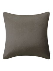 Наволочка декоративная Solid 45x45 A454 - коричневая цена и информация | Декоративные подушки и наволочки | pigu.lt