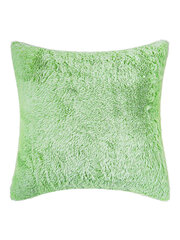 Наволочка декоративная Мишка 45х45 А452 - зеленый лайм цена и информация | Декоративные подушки и наволочки | pigu.lt