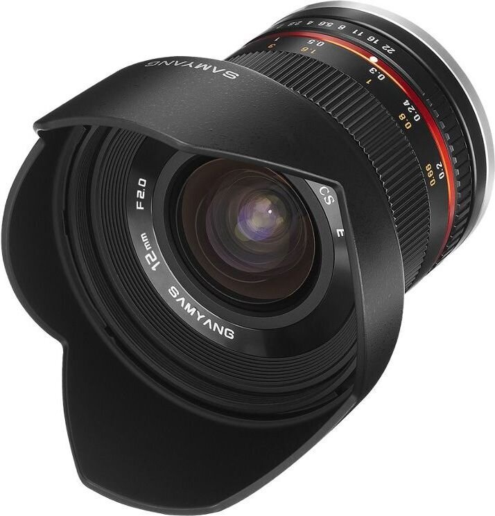 Samyang 12mm F2.0 NCS CS (Fuji X) kaina ir informacija | Objektyvai | pigu.lt