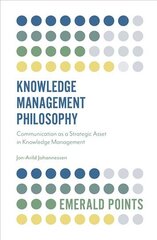 Knowledge Management Philosophy: Communication as a Strategic Asset in Knowledge Management цена и информация | Книги по экономике | pigu.lt