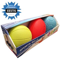 Balls set 3 pcs Gerardo's Toys GT7712 цена и информация | Игры на открытом воздухе | pigu.lt