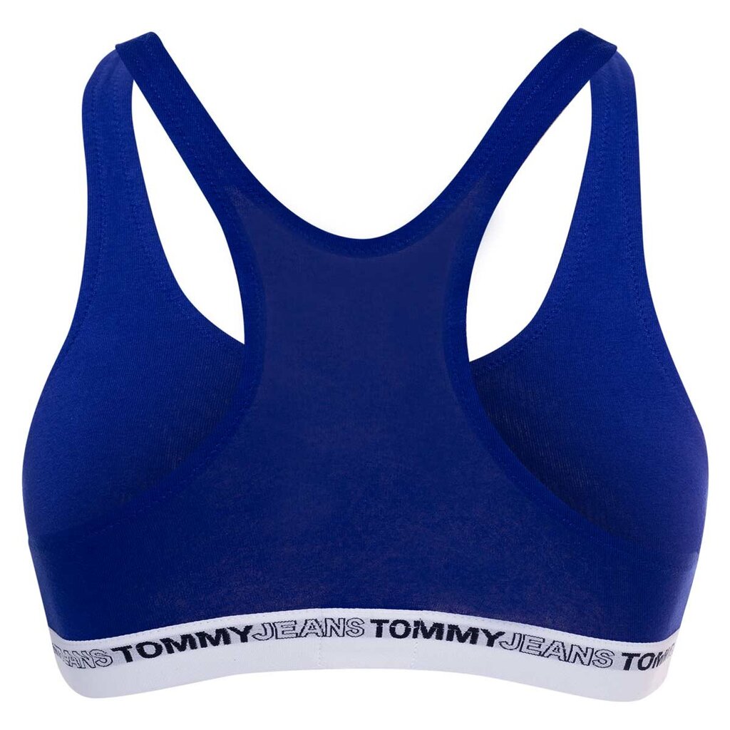 Sportinė liemenėlė moterims Tommy Hilfiger, mėlyna kaina ir informacija | Liemenėlės | pigu.lt