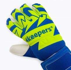 Перчатки вратарские 4keepers Equip Breeze Nc, 10,5, синего цвета цена и информация | Перчатки вратаря | pigu.lt