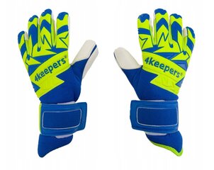 Vartininko pirštinės 4keepers Equip Breeze Nc, 10.5, mėlynos kaina ir informacija | Vartininko pirštinės | pigu.lt