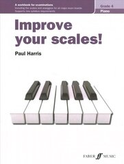 Improve your scales! Piano Grade 4 цена и информация | Книги об искусстве | pigu.lt