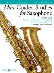 More Graded Studies for Saxophone Book One: Study Repertoire with Supporting Elements for Alto Saxophone Grades 1 to 5, Book 1 kaina ir informacija | Knygos apie meną | pigu.lt