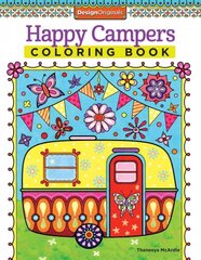 Happy Campers Coloring Book kaina ir informacija | Knygos apie sveiką gyvenseną ir mitybą | pigu.lt
