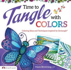 Time to Tangle with Colors цена и информация | Книги об искусстве | pigu.lt