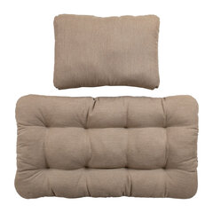 Pakabinamo krėslo pagalvė Home4you Clobe, smėlio spalvos kaina ir informacija | Pagalvės, užvalkalai, apsaugos | pigu.lt