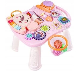 Игрушка-каталка для малышей, интерактивная панель 2в1 цена и информация | Игрушки для малышей | pigu.lt