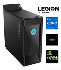 Стационарный компьютер Legion T5 i7-10700F 16GB 1TB SSD RTX 2060 Windows 10  цена и информация | Стационарные компьютеры | pigu.lt