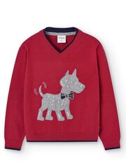 Детский джемпер BOBOLI Knitting Ruby Red 520236306 цена и информация | Свитеры, жилетки, пиджаки для мальчиков | pigu.lt