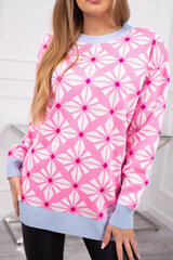 Megztinis moterims 23808, rožinis kaina ir informacija | Megztiniai moterims | pigu.lt