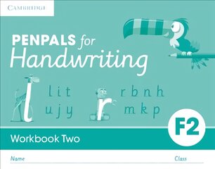 Penpals for Handwriting Foundation 2 Workbook Two (Pack of 10) 2nd Revised edition, Penpals for Handwriting Foundation 2 Workbook Two (Pack of 10) kaina ir informacija | Knygos paaugliams ir jaunimui | pigu.lt