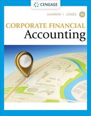 Corporate Financial Accounting 16th edition цена и информация | Книги по экономике | pigu.lt