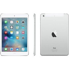 iPad Mini 2 16GB WiFi + Cellular Silver (atnaujinta, būklė A) kaina ir informacija | Planšetiniai kompiuteriai | pigu.lt