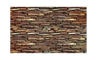 Wood Wall 1537P8 цена и информация | Фотообои с инструментом и клеем - Бежевые листья эвкалипта, 400x280 см | pigu.lt