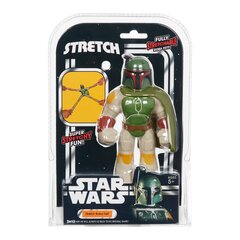 Резиновый супергерой Stretch Star Wars Boba Fett 15.5 см цена и информация | Игрушки для мальчиков | pigu.lt