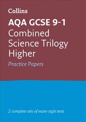 AQA GCSE 9-1 Combined Science Higher Practice Papers: Ideal for Home Learning, 2022 and 2023 Exams kaina ir informacija | Knygos paaugliams ir jaunimui | pigu.lt