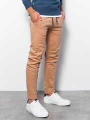 Спортивные штаны, P867, коричневые цена и информация | Мужские брюки | pigu.lt