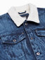 Džinsinis švarkas vyrams Ombre Clothing AMD23947.1903, mėlynas цена и информация | Vyriški švarkai | pigu.lt