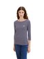 Marškinėliai moterims Tom Tailor 1035382*31286, mėlynos/baltos spalvos kaina ir informacija | Marškinėliai moterims | pigu.lt